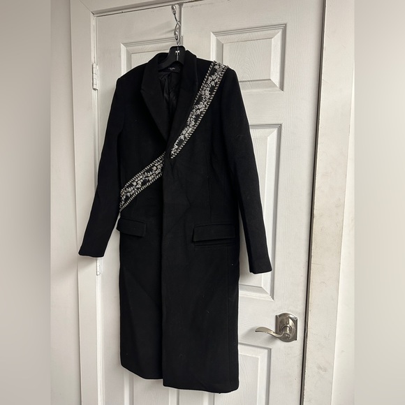 Amiri Guitar Strap Wool Coat - Picture 5 of 8